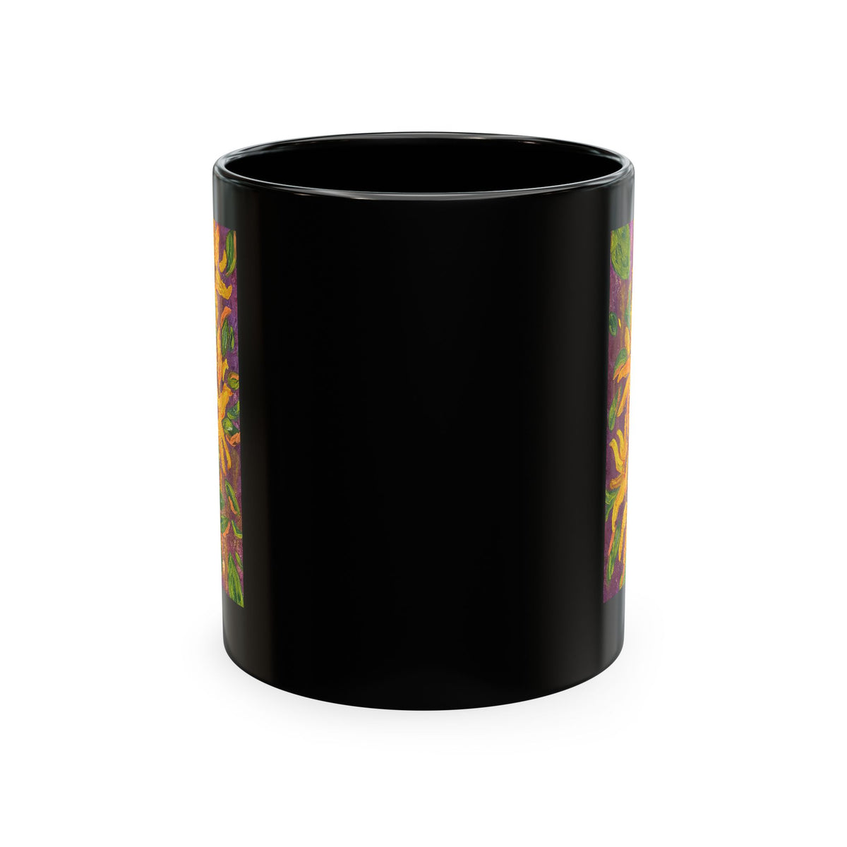 Sunflower Art Ceramic Mug