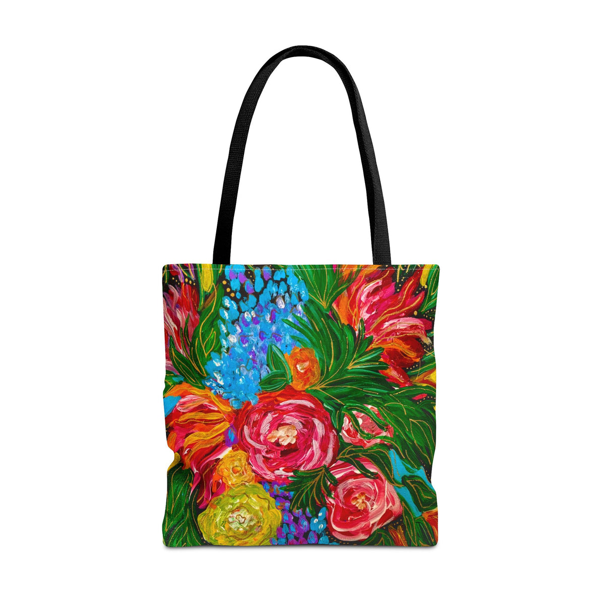 Vibrant Floral Tote Bag