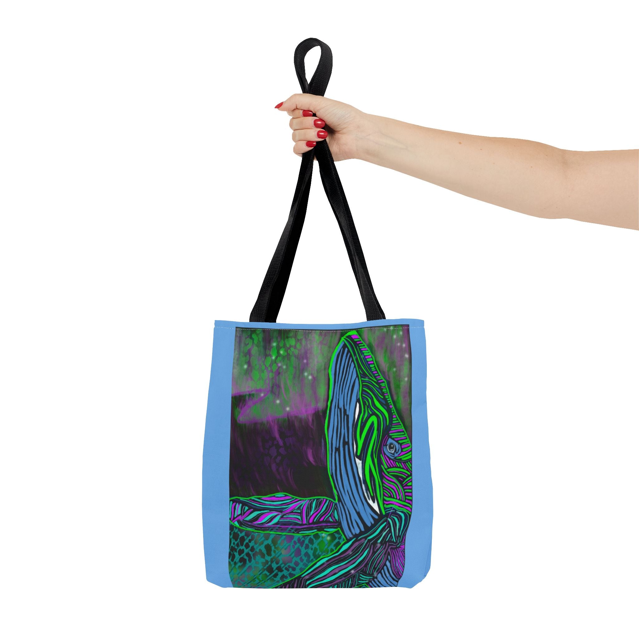 Colorful Whale Tote