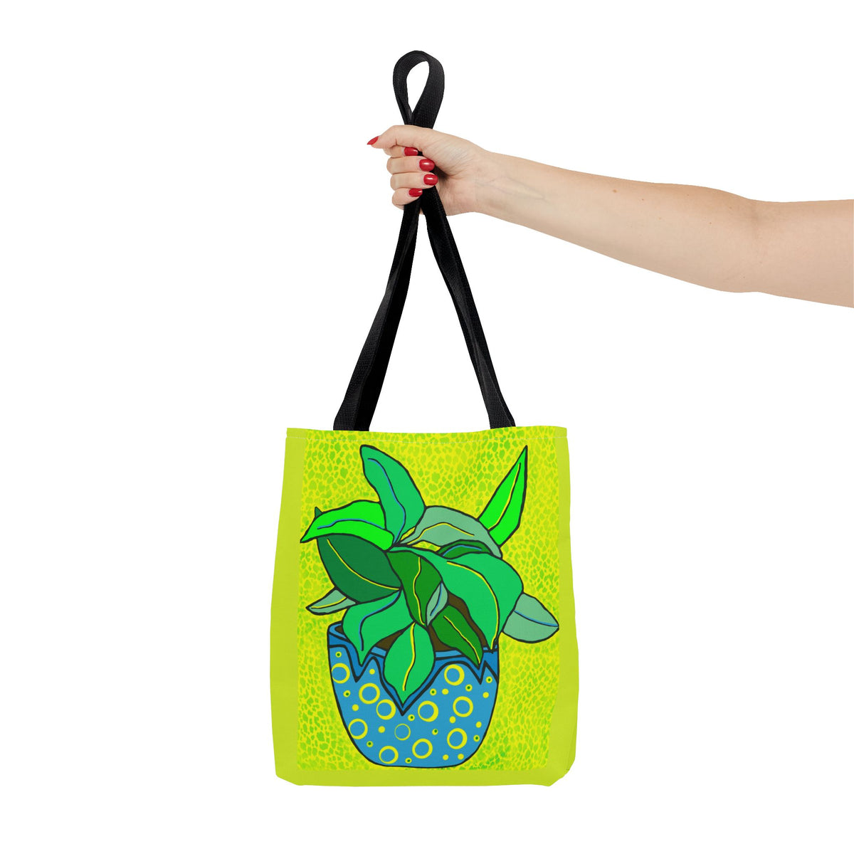 Plant Print Tote