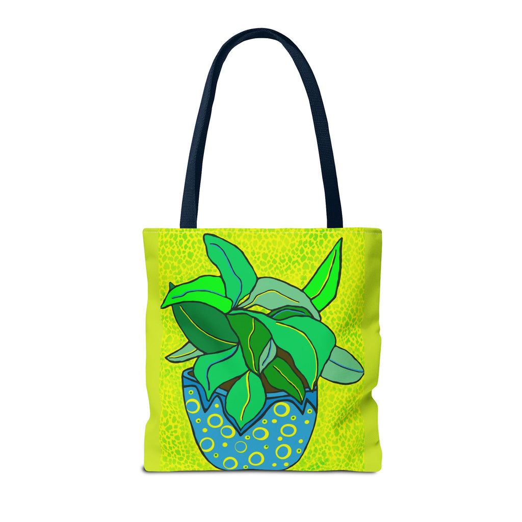 Plant Print Tote