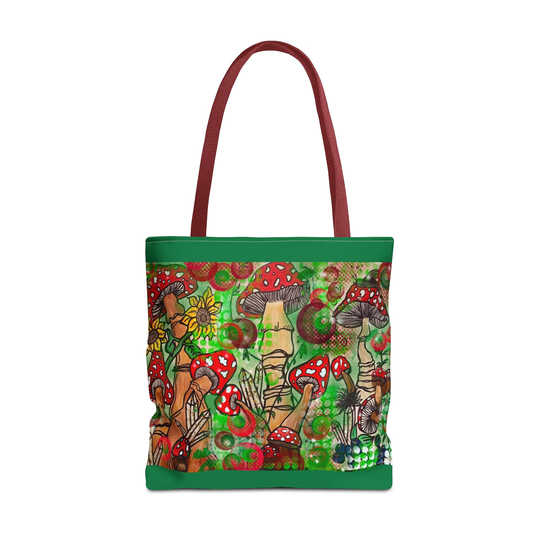 Vibrant Mushroom Tote Bag