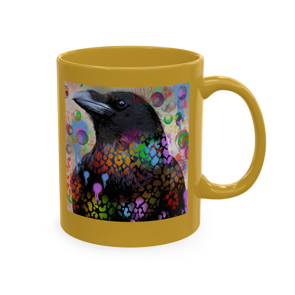 Colorful Raven