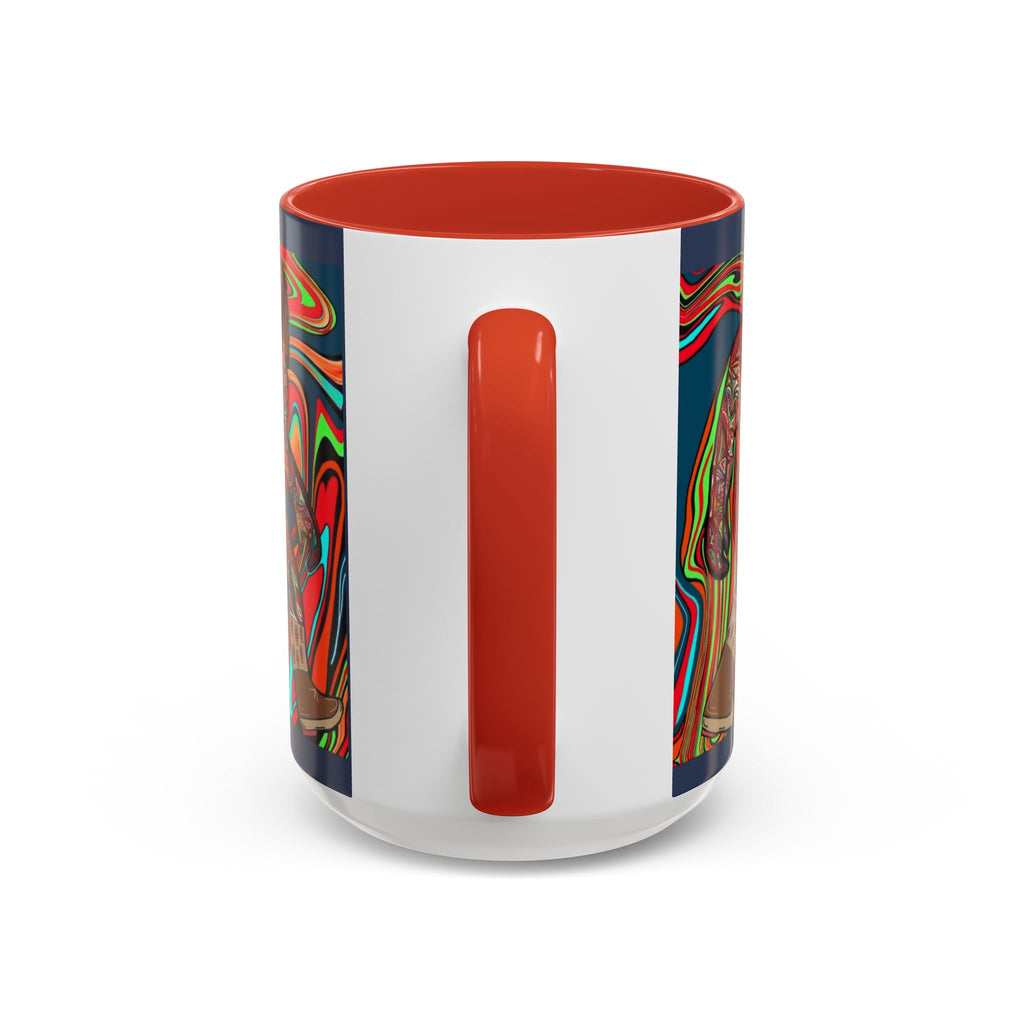 Bigfoot Wearing Mushroom Boots Coffee Mug