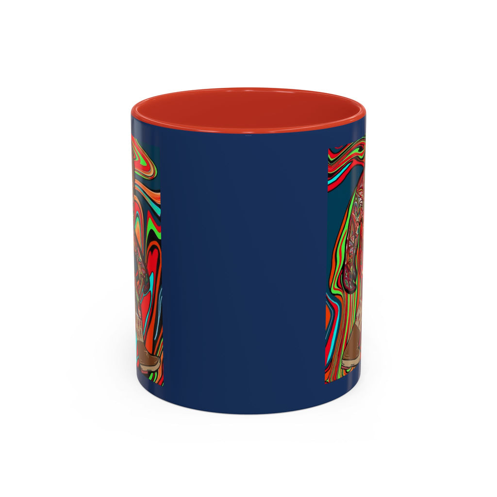 Bigfoot Wearing Mushroom Boots Coffee Mug