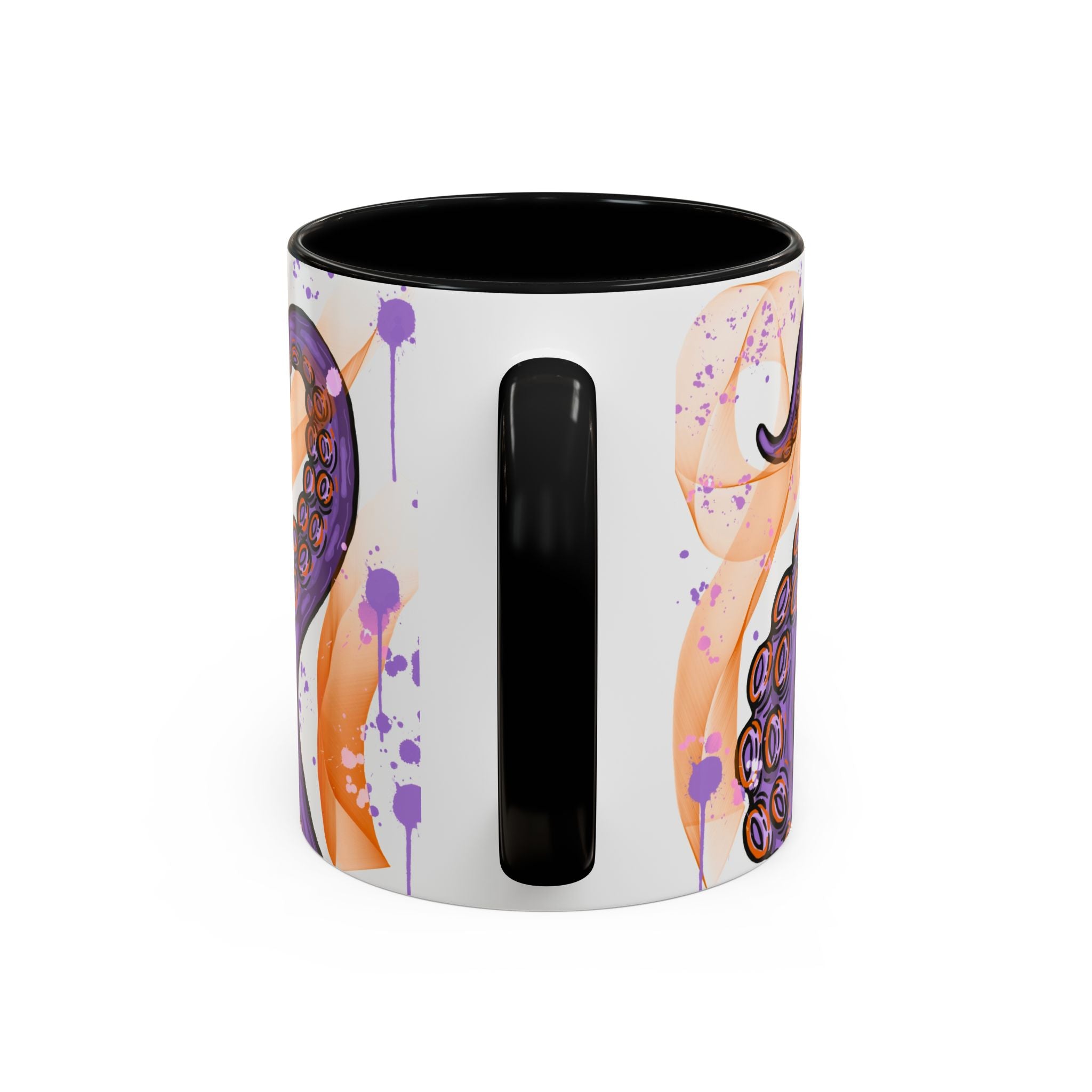 Octopus Tentacle Accent Coffee Mug