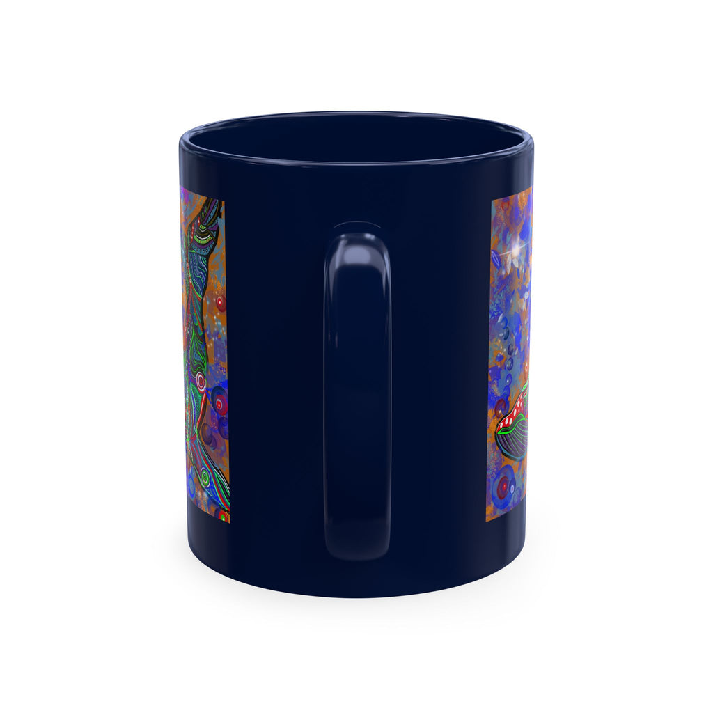 Whale Art Ceramic Mug