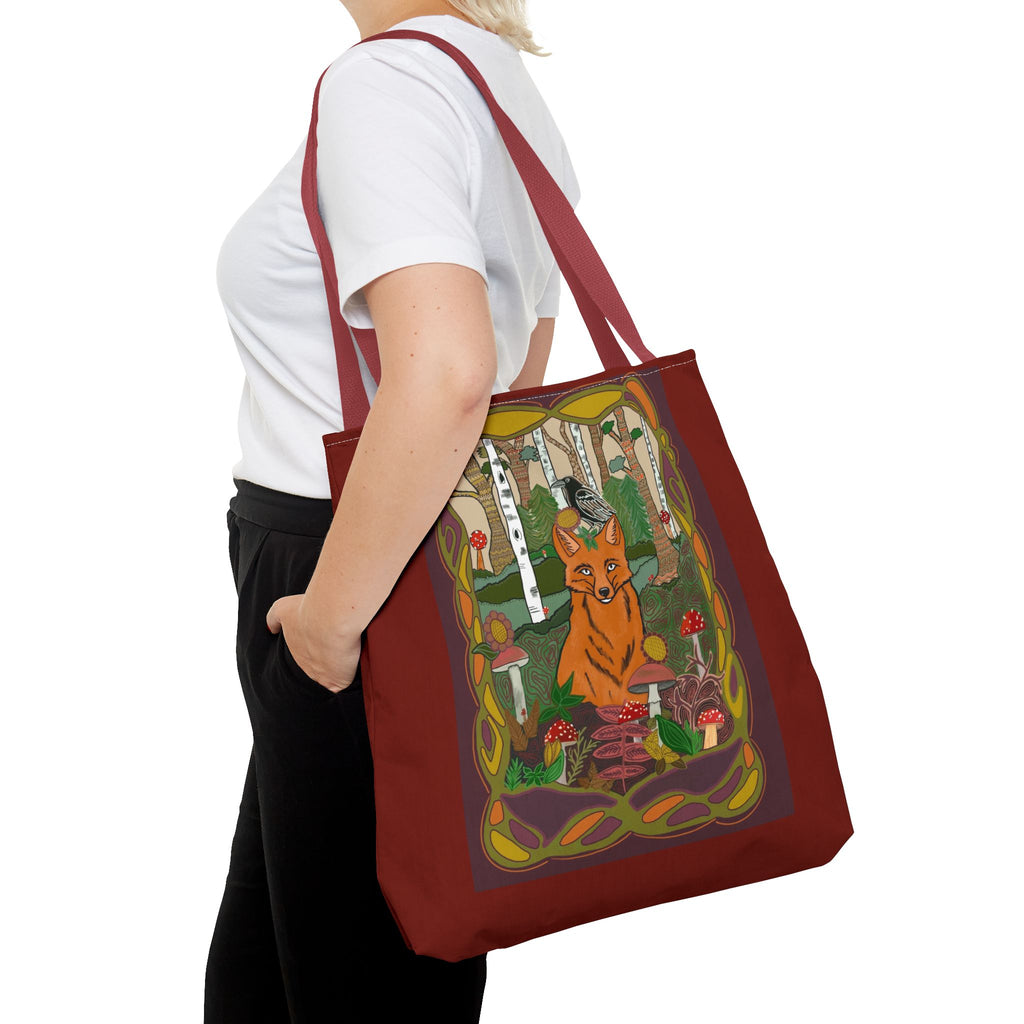 Fox Forest Tote Bag