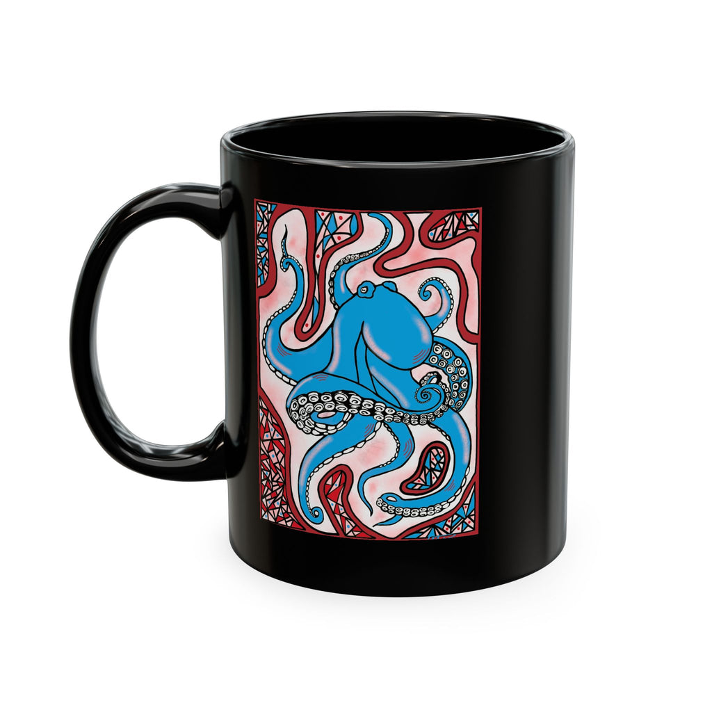 Octopus Art Ceramic Mug