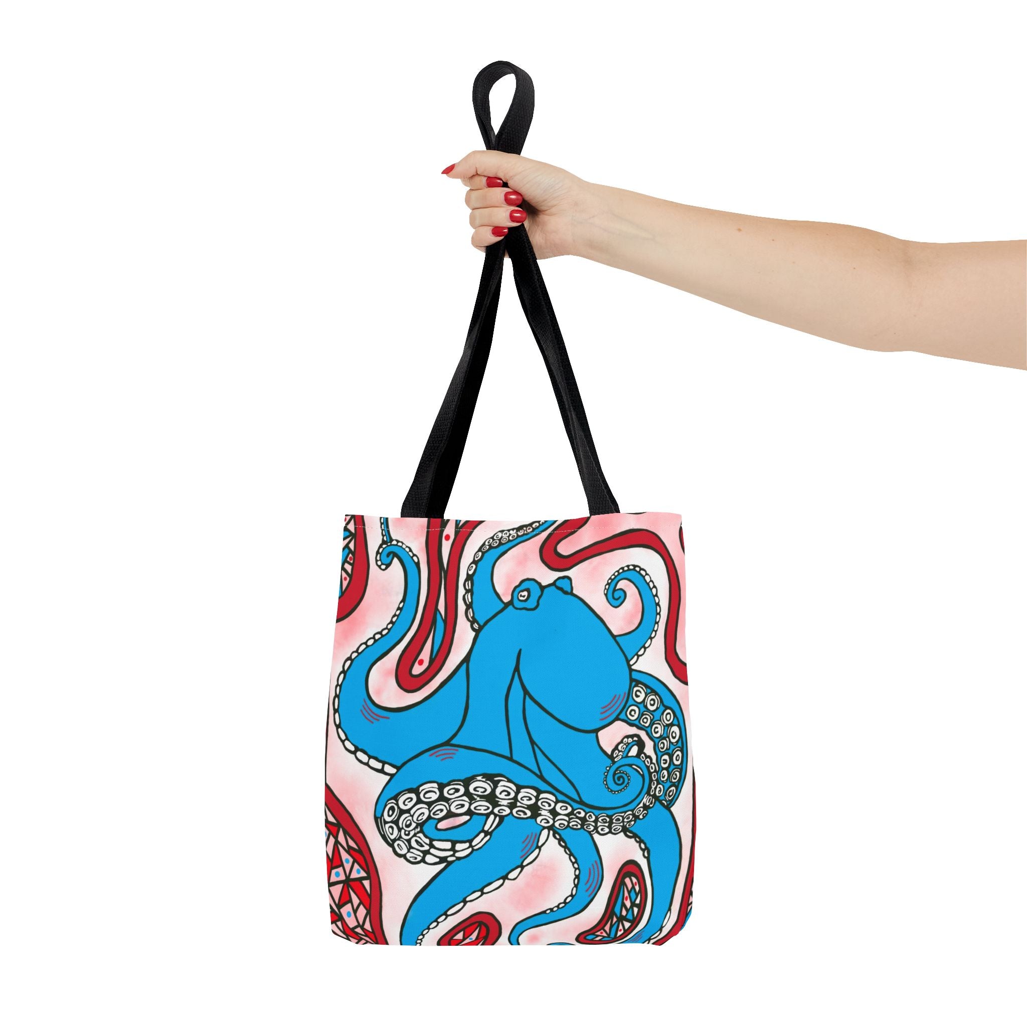 Colorful Octopus Tote Bag - Vibrant Art for Ocean Lovers