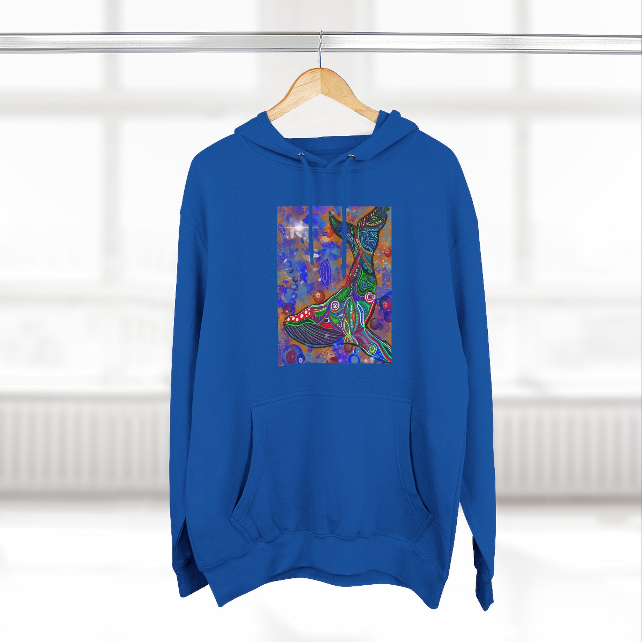 Whale Art Hoodie