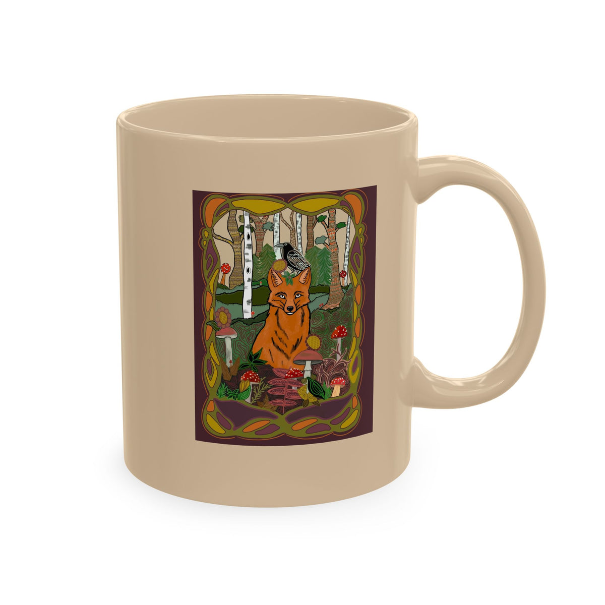 The Morrigan and Sionna Ceramic Mug