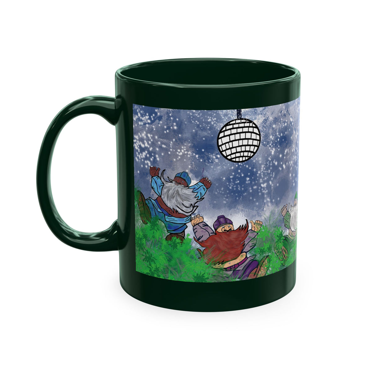 Dancing Gnomes Coffee Cup
