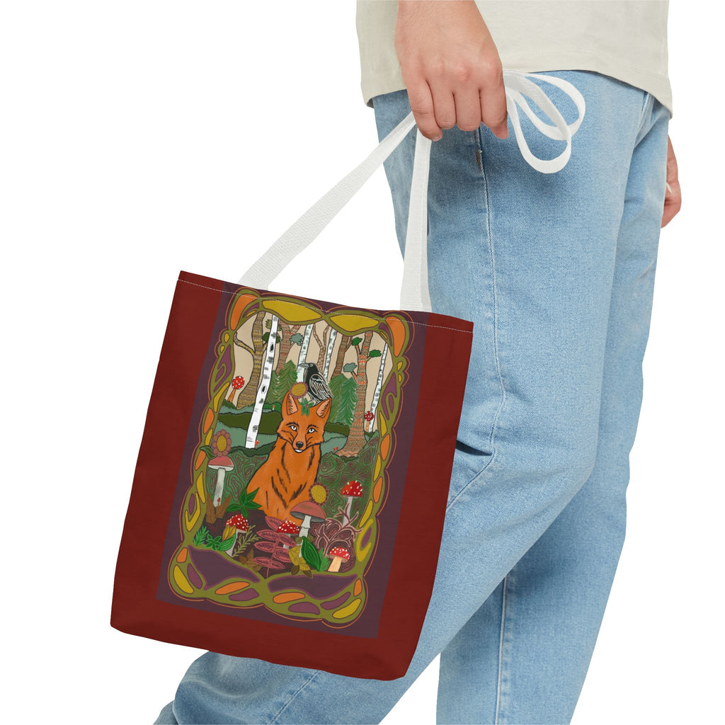 Fox Forest Tote Bag