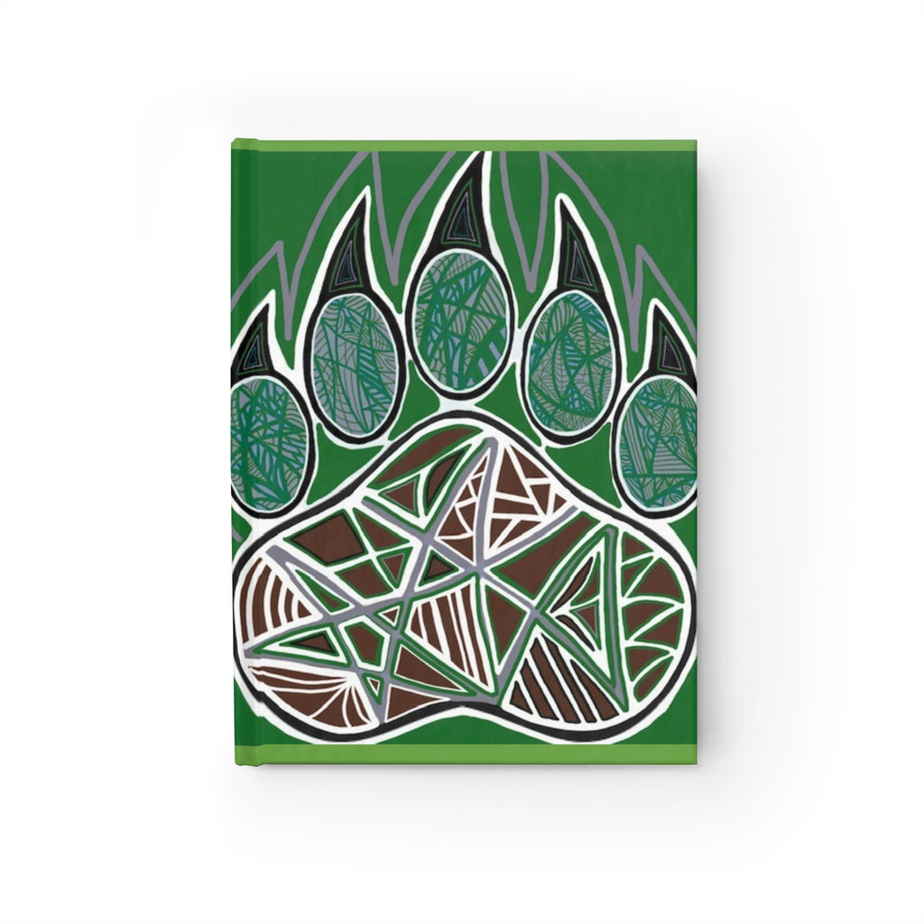 Abstract Bear Paw Journal-Original Art