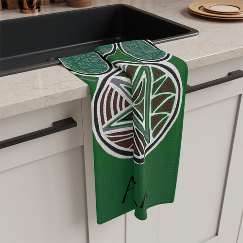 Alaska Bear Paw Microfiber Tea Towel