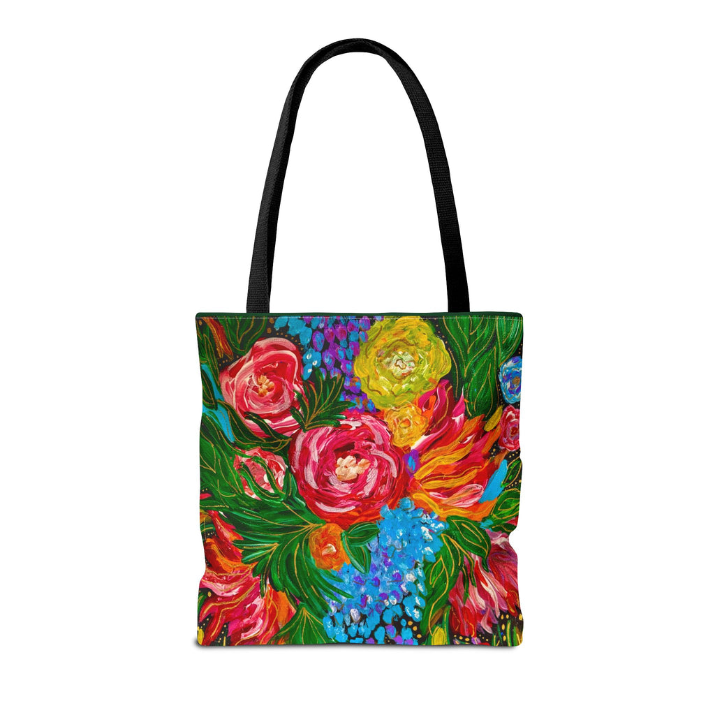 Vibrant Floral Tote Bag