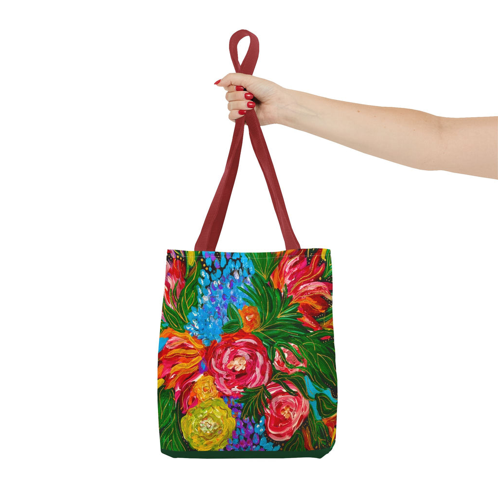 Vibrant Floral Tote Bag