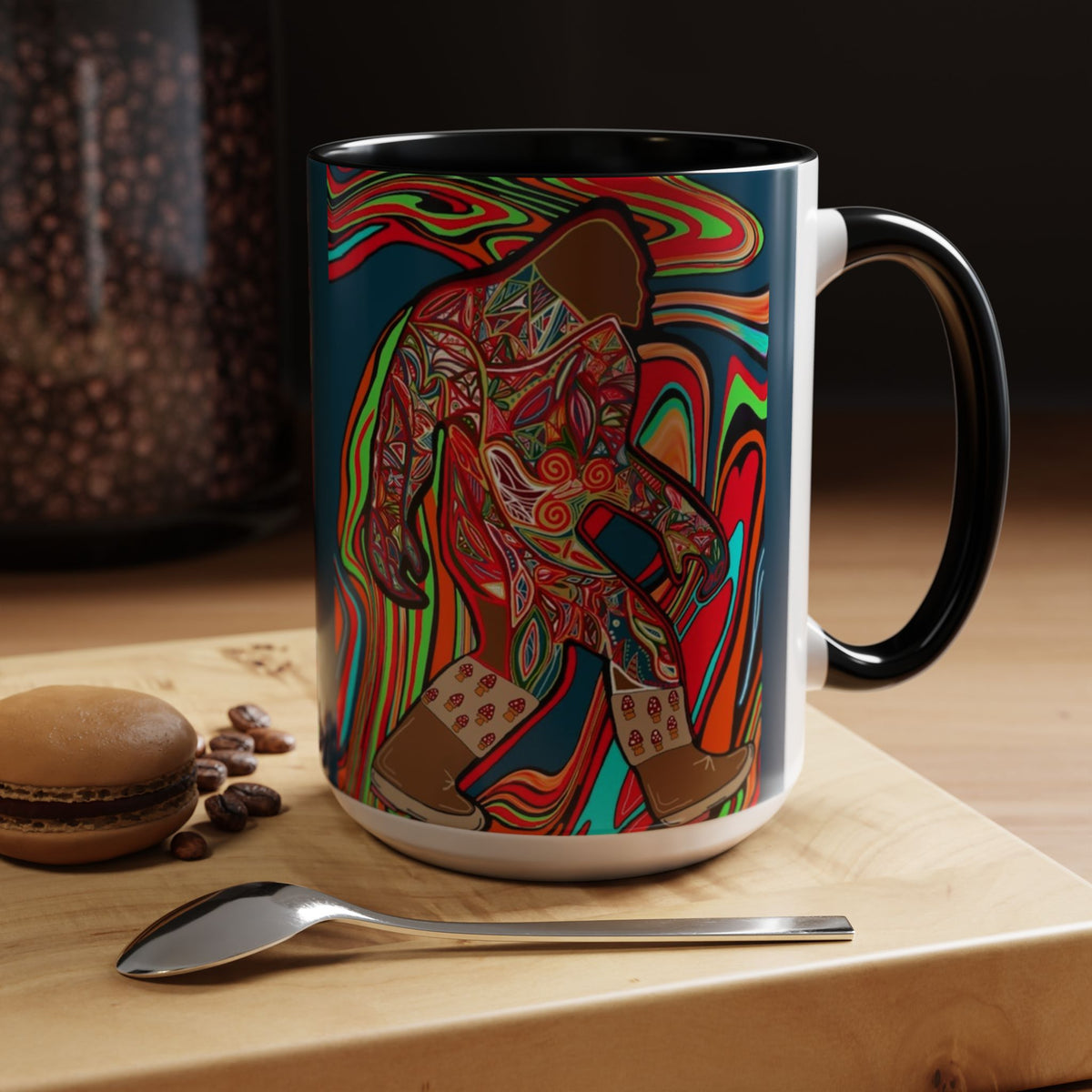 Bigfoot I Mushroom Boots Coffee Mug