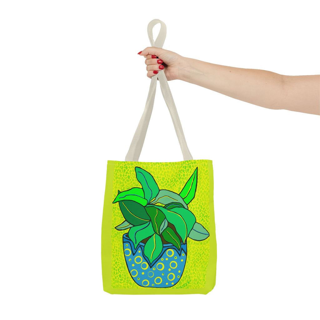 Plant Print Tote