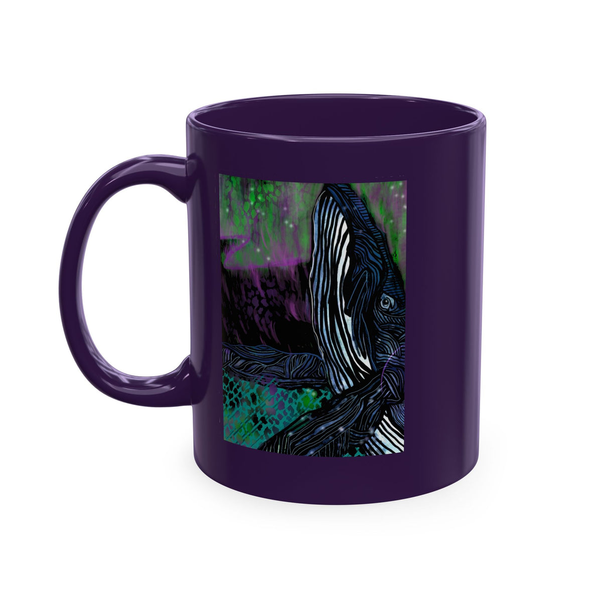 Whale Ocean Art Coffee Mug