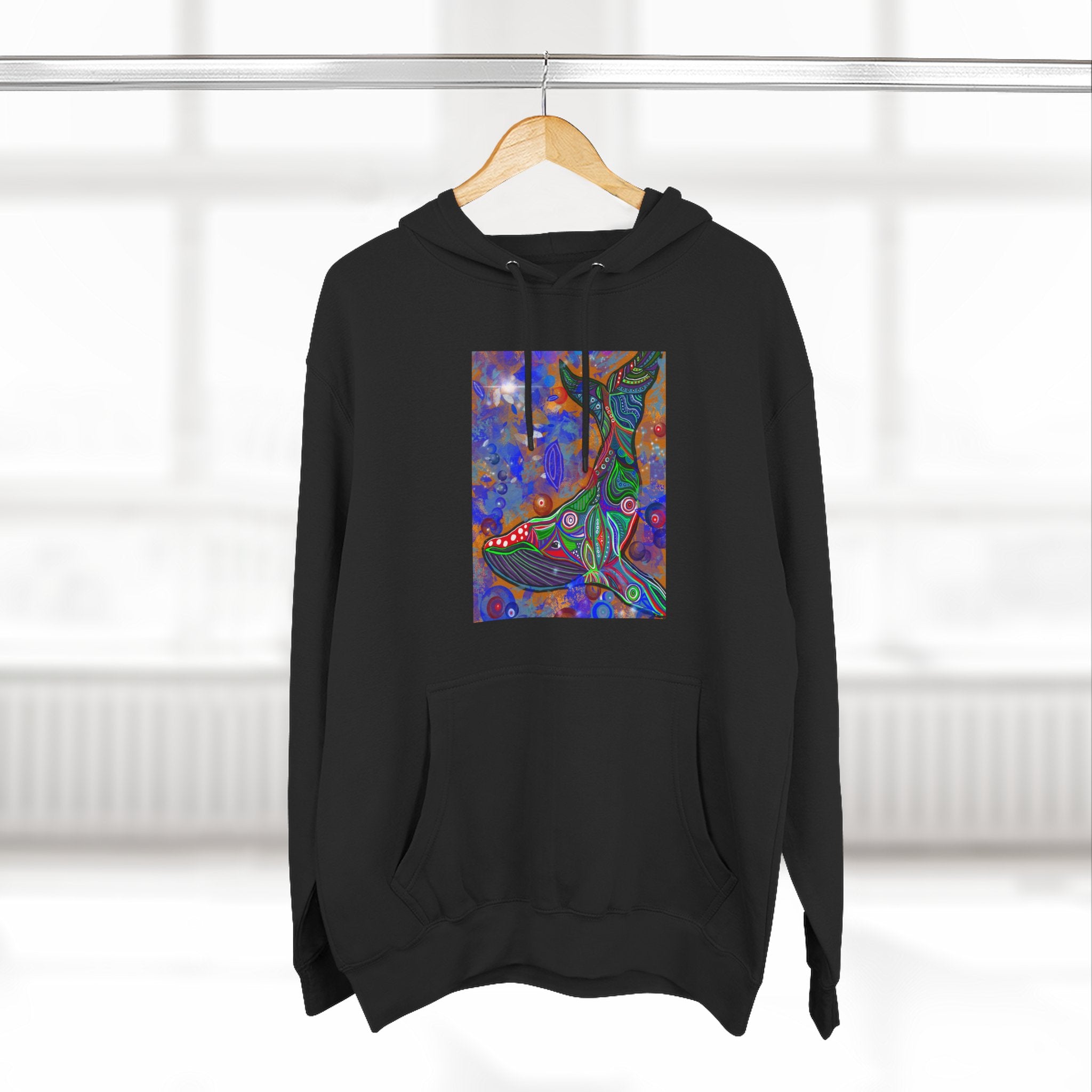 Whale Art Hoodie
