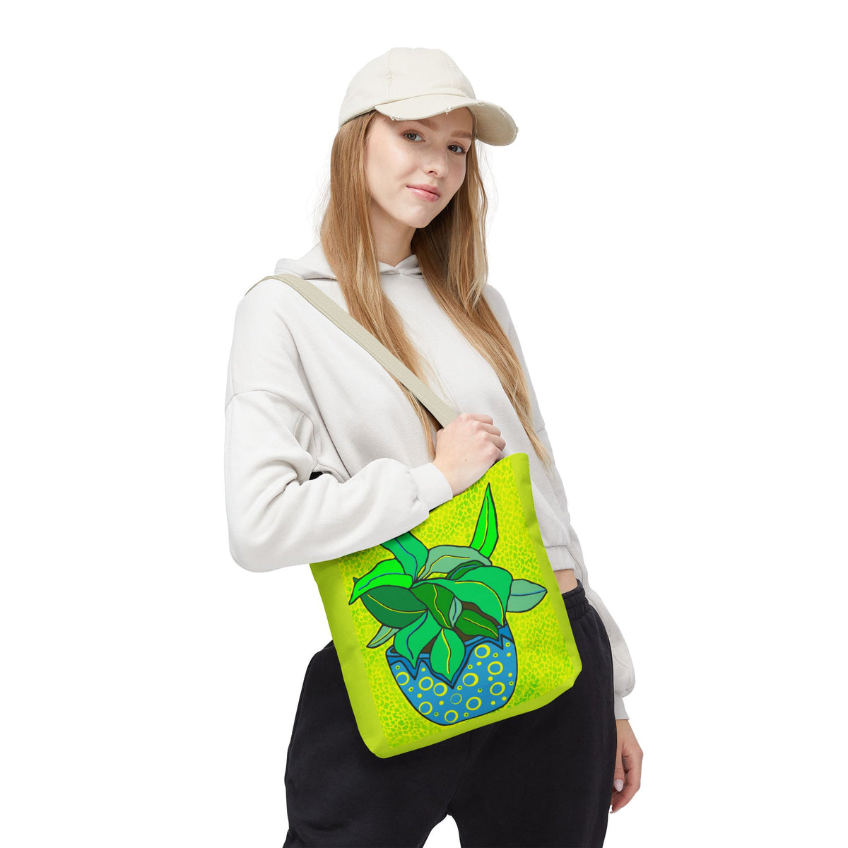 Plant Print Tote