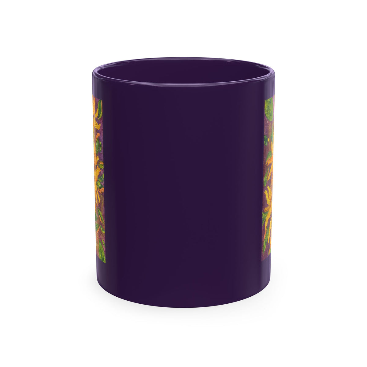 Sunflower Art Ceramic Mug