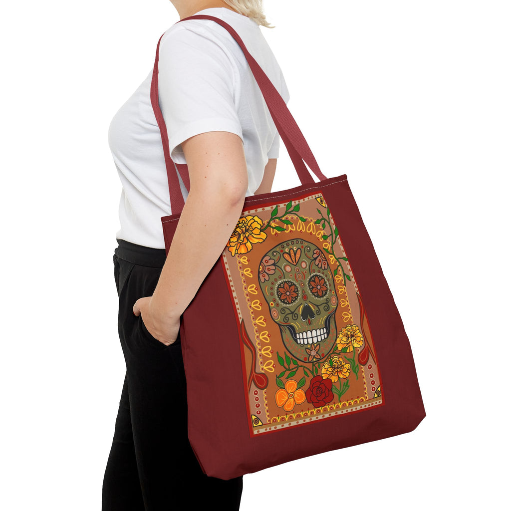 Sugar Skull Tote Bag