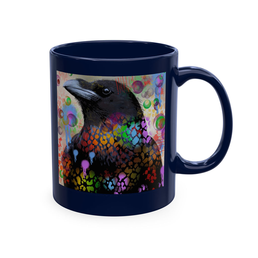 Colorful Raven