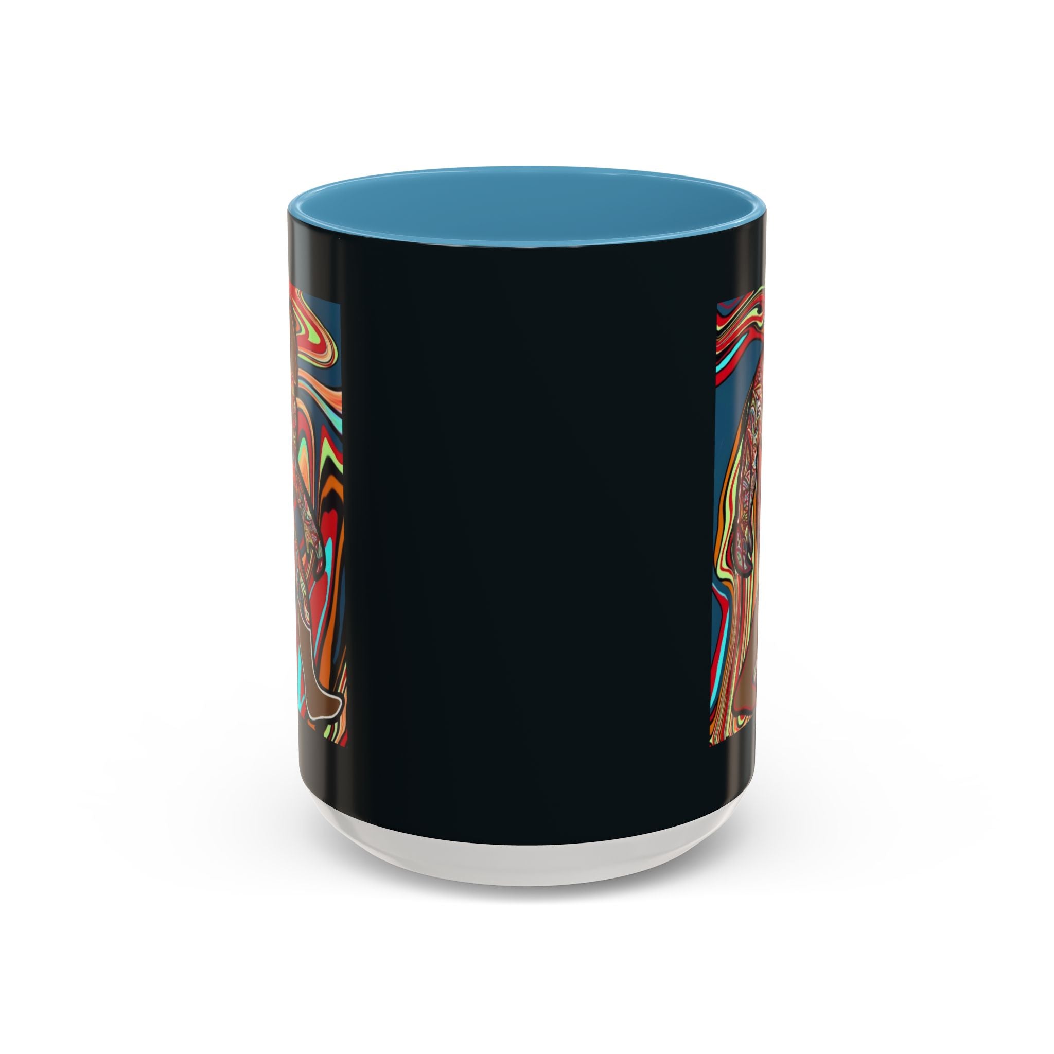 Colorful Bigfoot Accent Coffee Mug