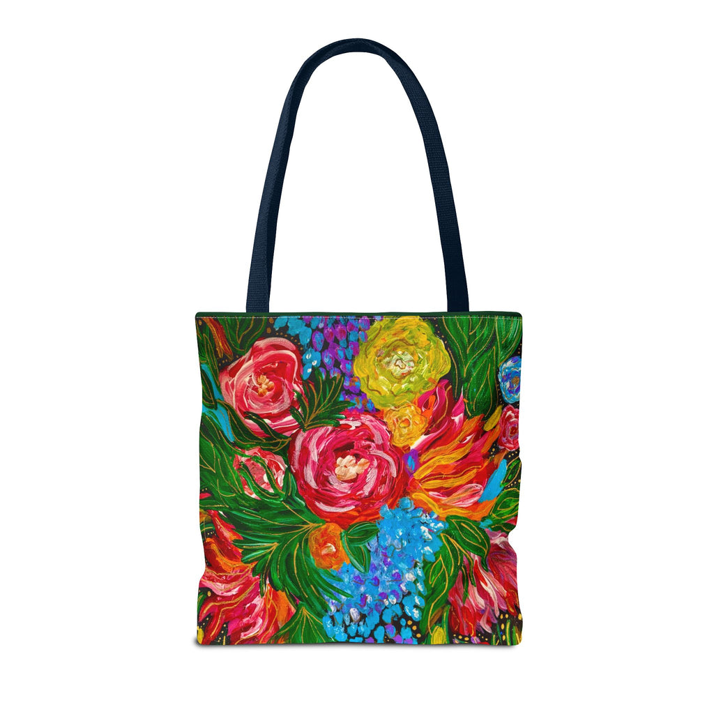 Vibrant Floral Tote Bag