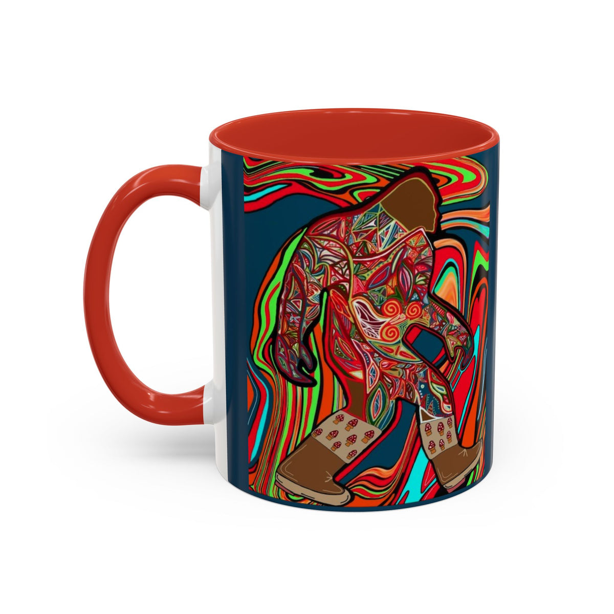 Bigfoot I Mushroom Boots Coffee Mug