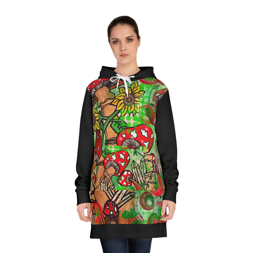 Mushroom  Hoodie Dress