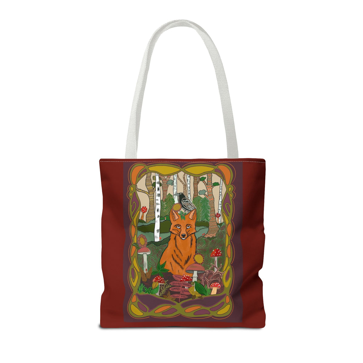 Fox Forest Tote Bag