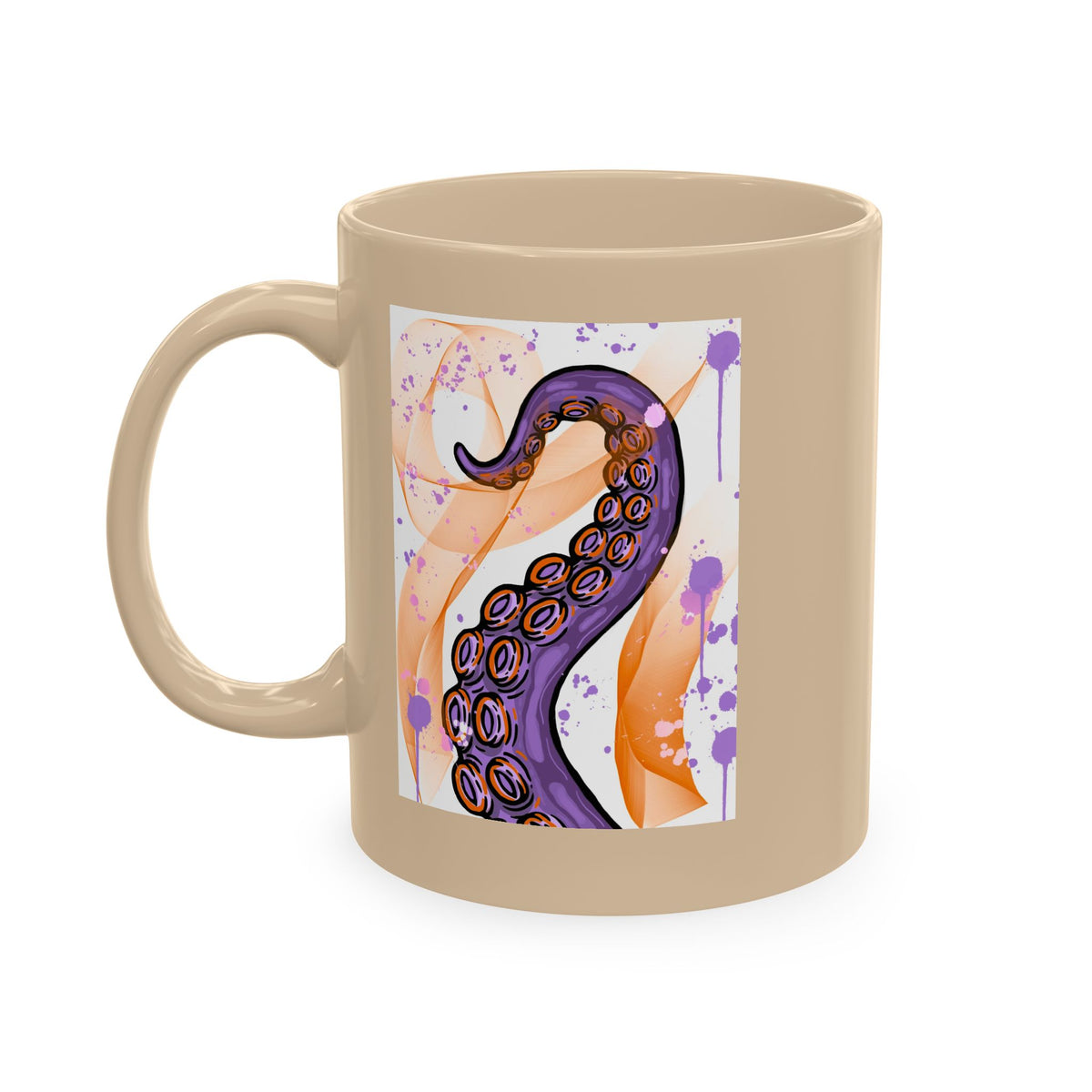 Octopus Tentacle Ceramic Mug