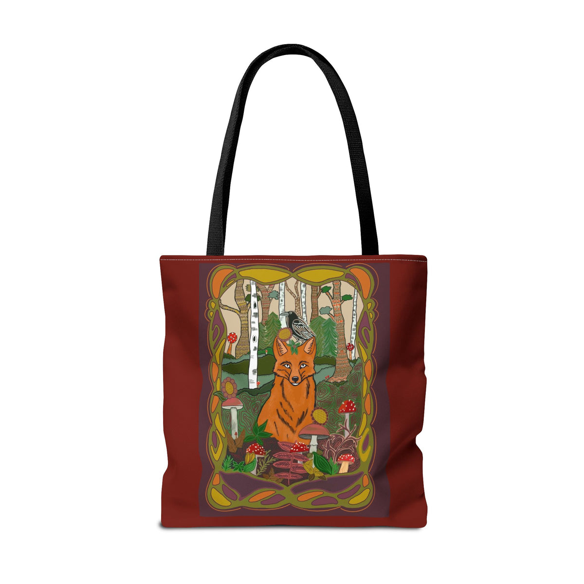 Fox Forest Tote Bag