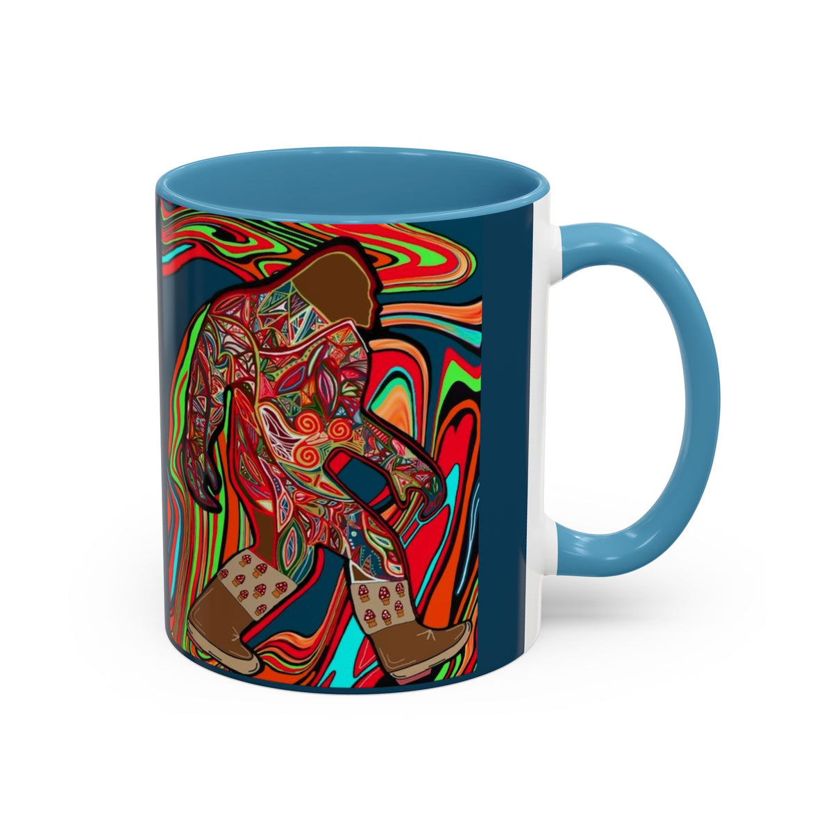Bigfoot I Mushroom Boots Coffee Mug