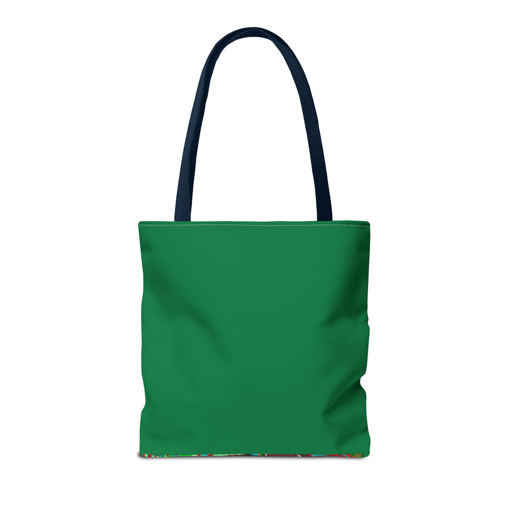 Colorful Bear Graphic Tote Bag - Eco-Friendly and Stylish