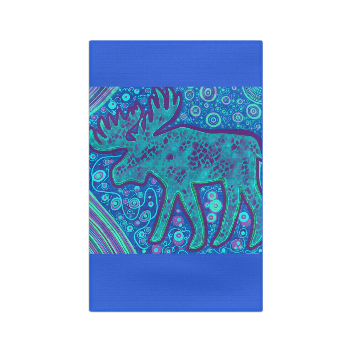 Blue Moose Microfiber Tea Towel