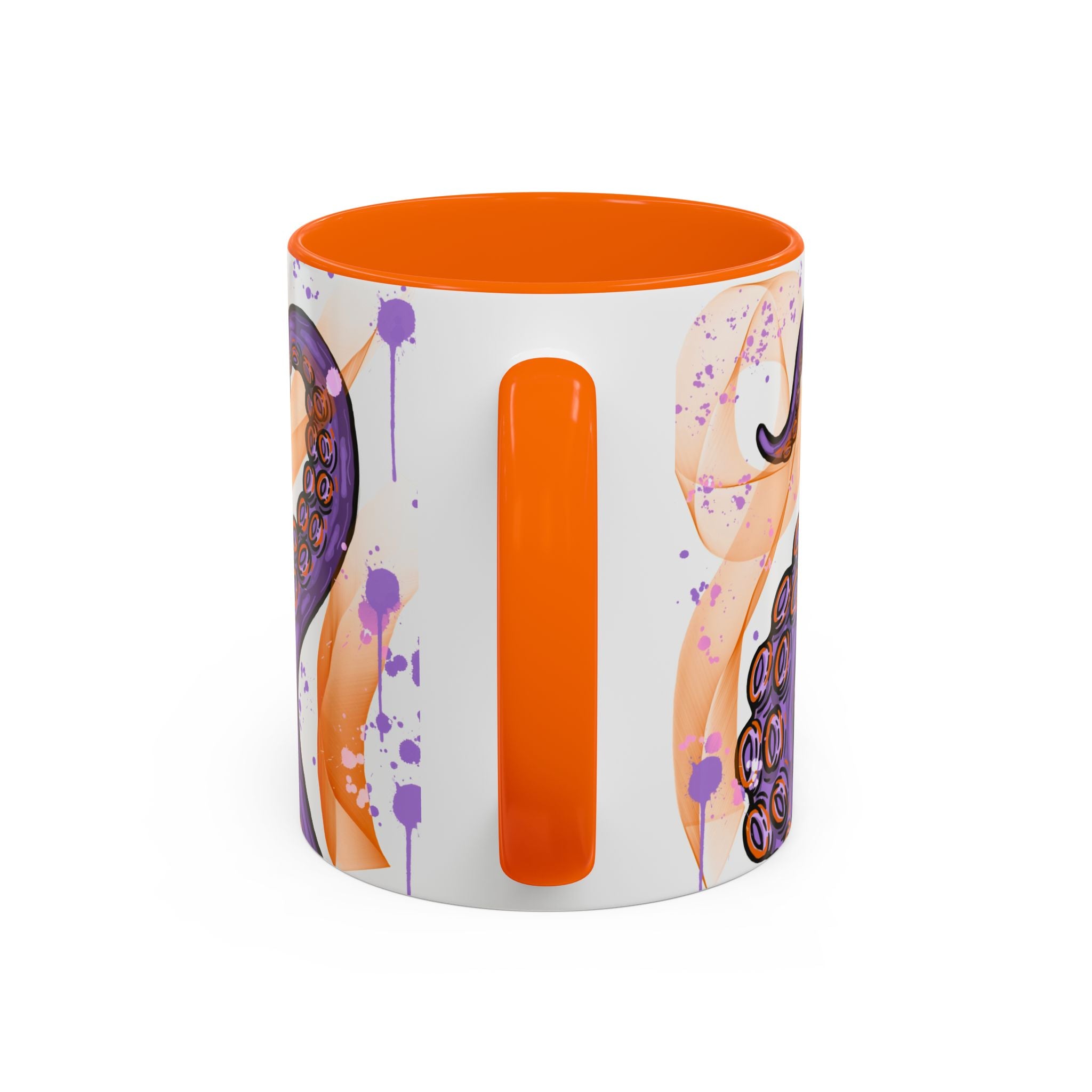 Octopus Tentacle Accent Coffee Mug