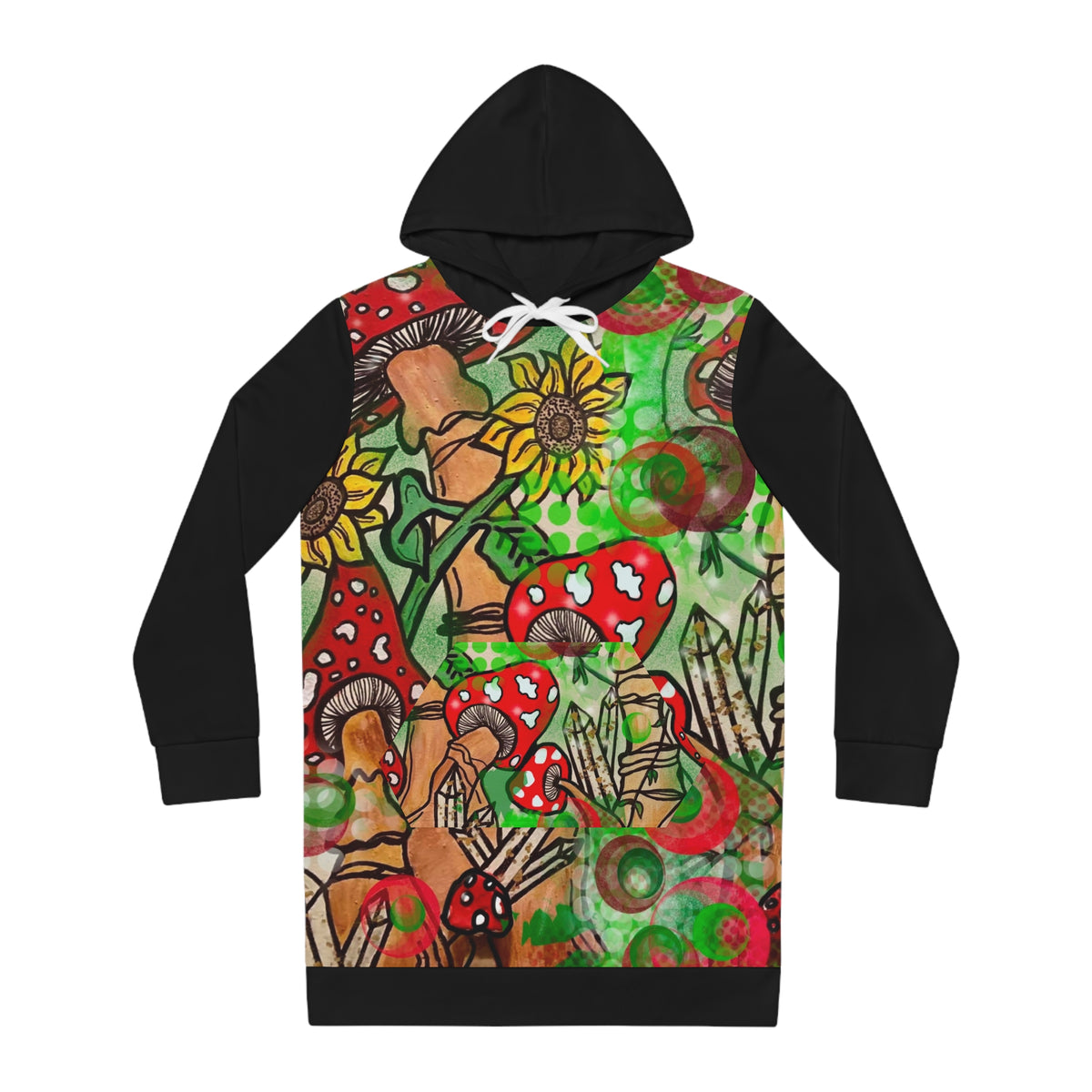 Mushroom  Hoodie Dress
