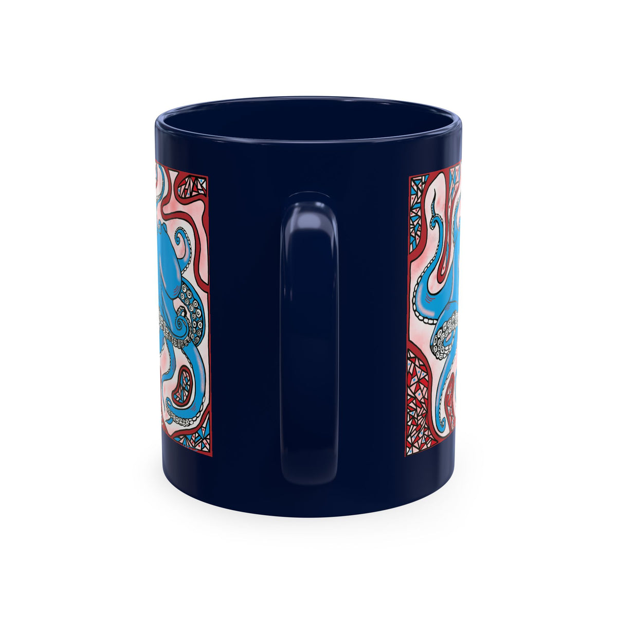 Octopus Art Ceramic Mug