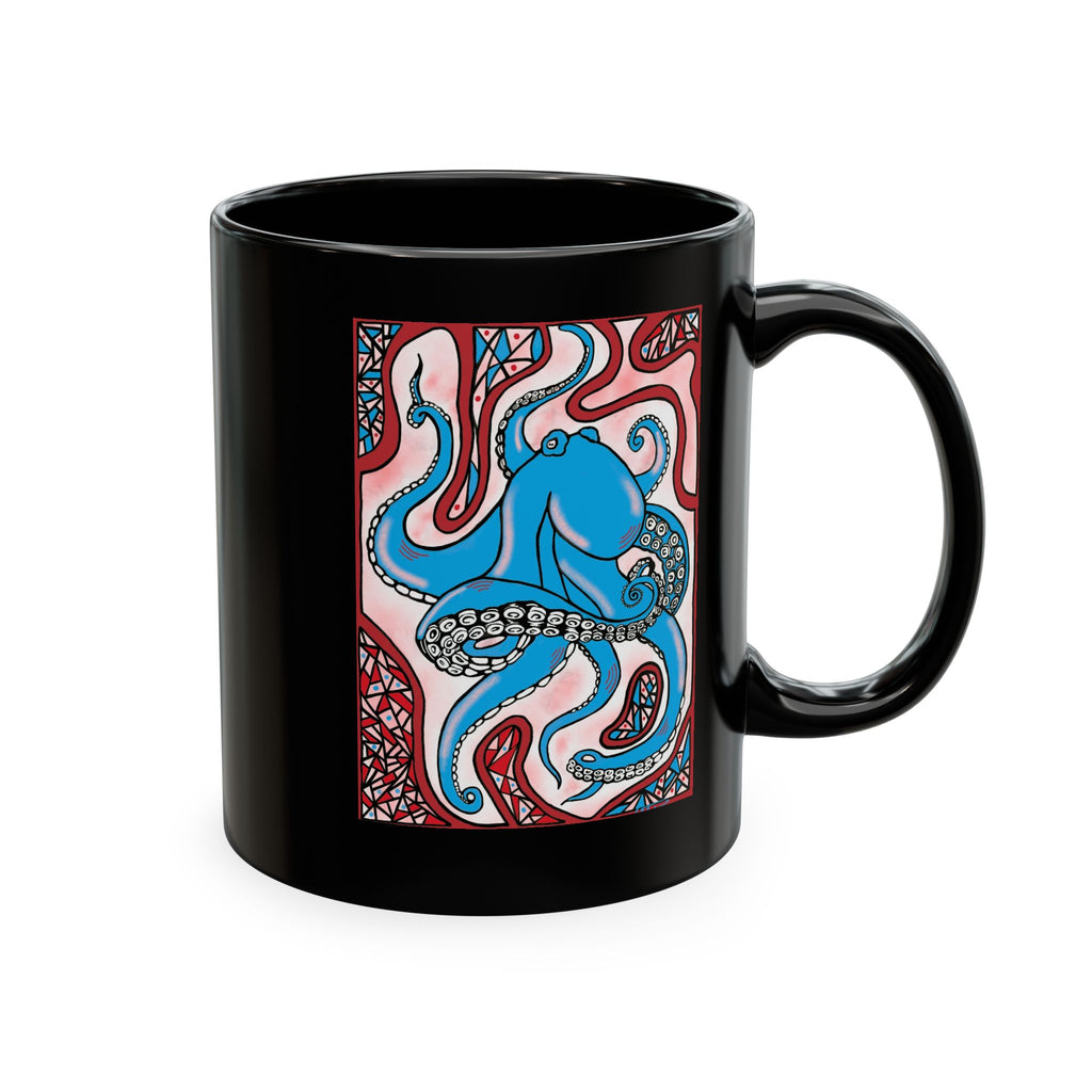 Octopus Art Ceramic Mug
