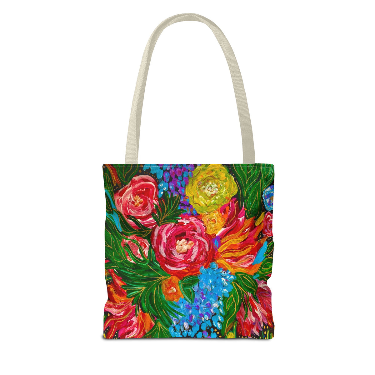 Vibrant Floral Tote Bag