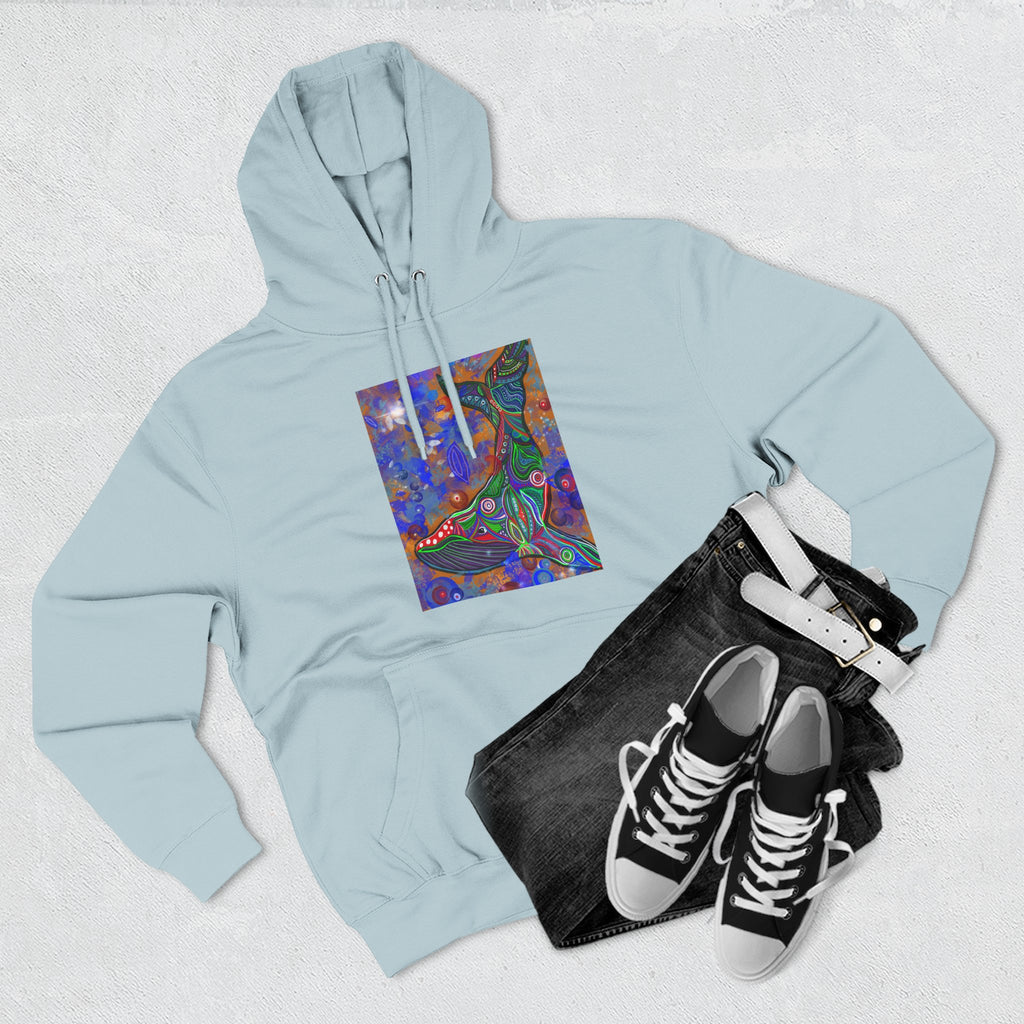 Whale Art Hoodie