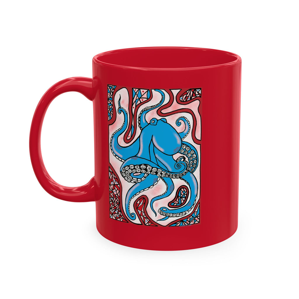 Octopus Art Ceramic Mug