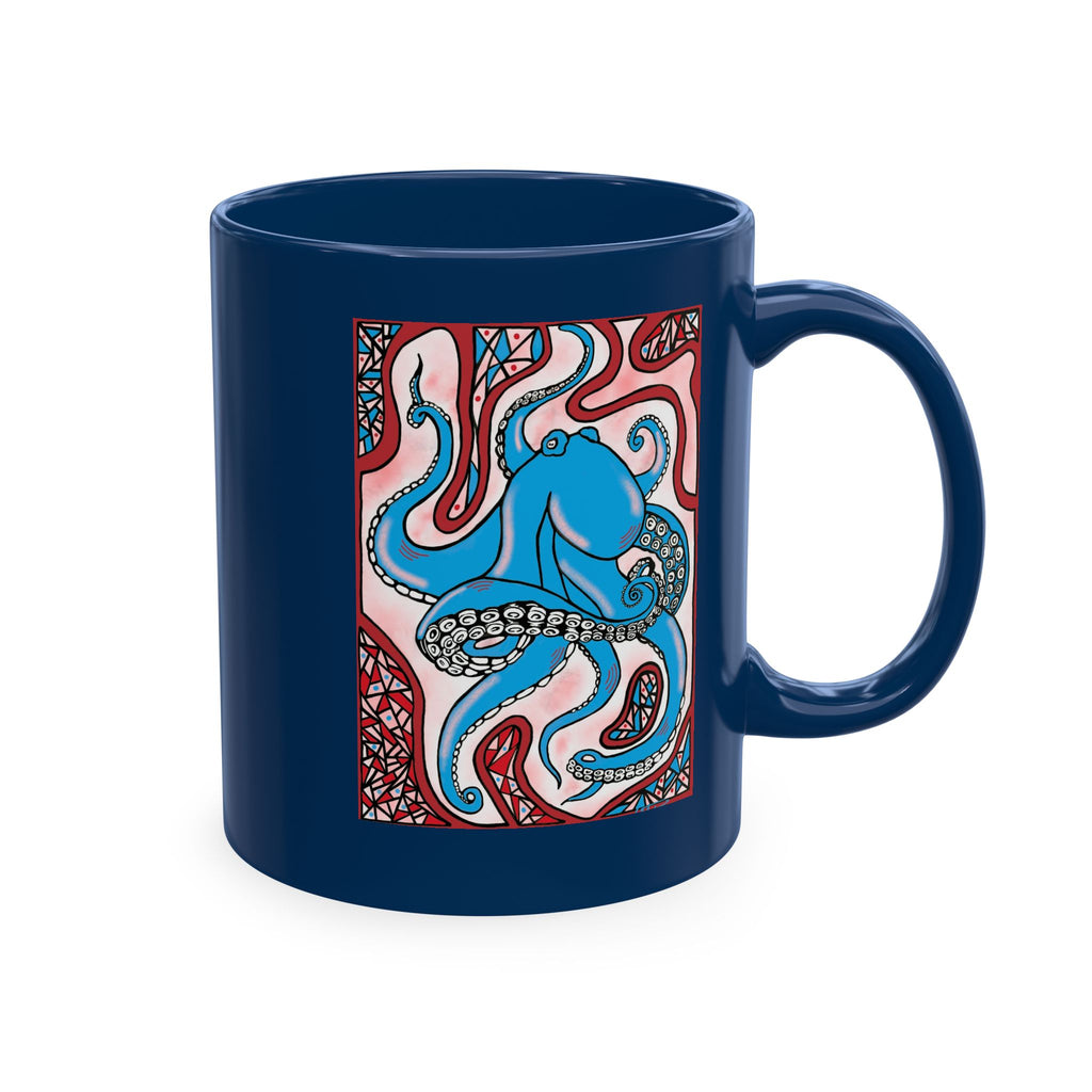 Octopus Art Ceramic Mug