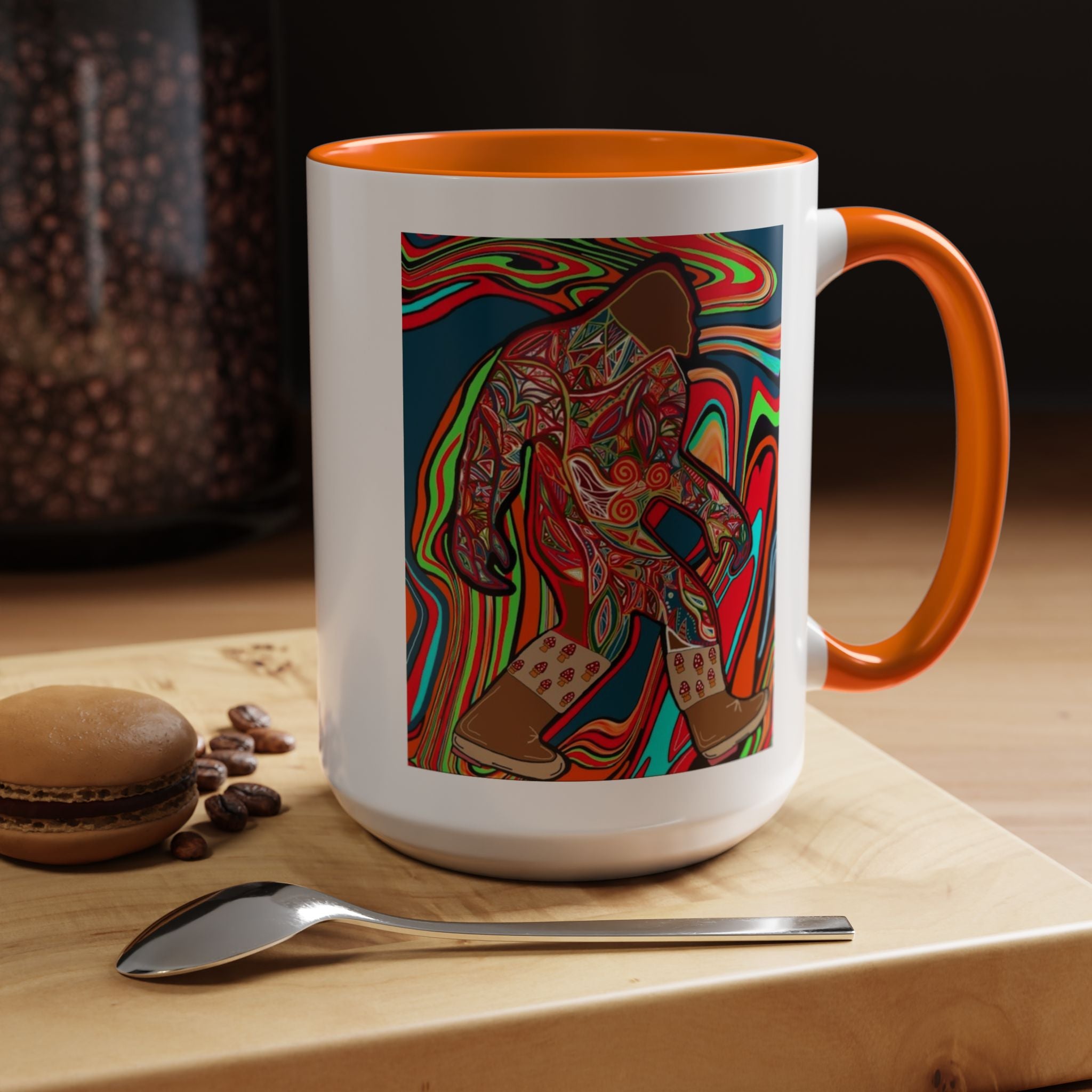 Bigfoot I Mushroom Boots Coffee Mug