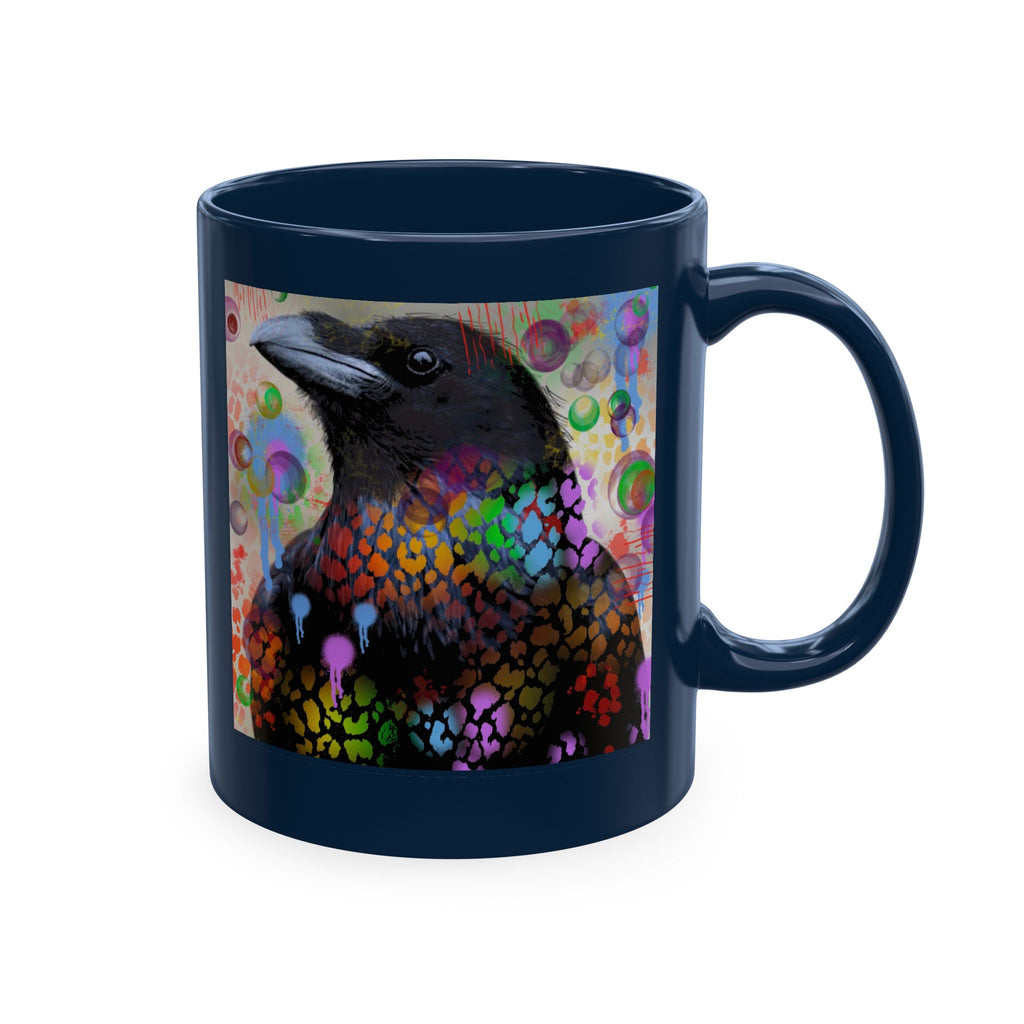 Colorful Raven